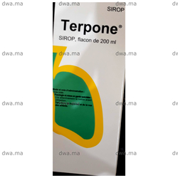 medicament TERPONE200 mgFlacon de 200 ml maroc