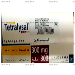 medicament TETRALYSAL300 mg16 comprimés maroc
