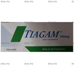 medicament TIAGAM100 MGBoîte de 30 maroc