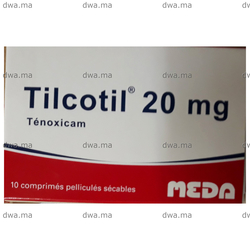 medicament TILCOTIL20 MGBoîte de 10 maroc