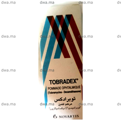 medicament TOBRADEX0,3%/1%Tube de 3,5g maroc