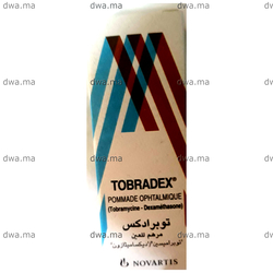 medicament TOBRADEX0,3%/1%Tube de 3,5g maroc
