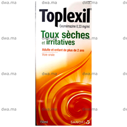 medicament TOPLEXILFlacon de 150 ml maroc