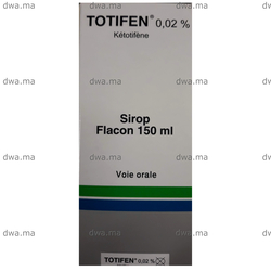 medicament TOTIFENFlacon de 150 ml maroc