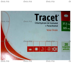 medicament TRACET37.5 MG / 325 MGBoite de 20 maroc
