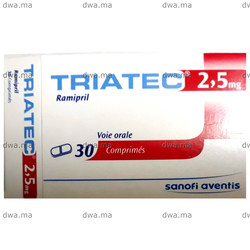 medicament TRIATEC2,5 MGBoîte de 30 maroc