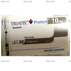 medicament TRIATEC PROTECT10 MGBoîte de 30 maroc
