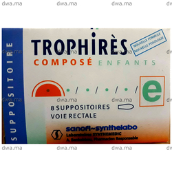 medicament TROPHIRES COMPOSE ENFANTSBoîte de 8 maroc