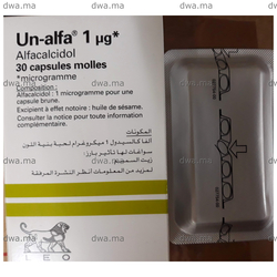 medicament UN-ALFA1 µg CapsuleBoîte de 30 maroc