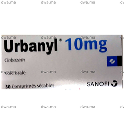 medicament URBANYL10mgBoîte de 30 maroc