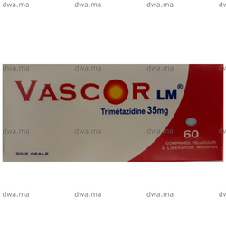 medicament VASCOR LM35 MGBoîte de 60 maroc