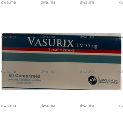 medicament VASURIX LM35Boite de 60 Comprimés maroc