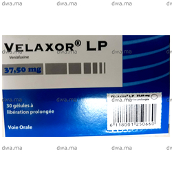 medicament VELAXOR LP37,5 MGBoîte de 30 maroc