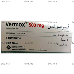 medicament VERMOX500 mgBoîte de 1 maroc