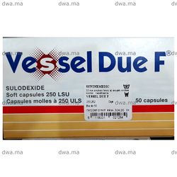 medicament VESSEL DUE FBoite de 50 capsules dosée à 250 LSU maroc