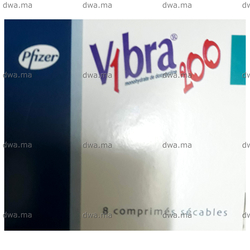 medicament VIBRA200 MGBoîte de 8 maroc