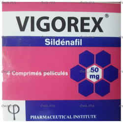 medicament VIGOREX50 MGBoîte de 4 maroc