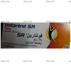 medicament VOLTARENE SR (LP)75 MGBoîte de 20 maroc