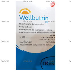 medicament WELLBUTRIN XR150 MGBoîte de 30 maroc