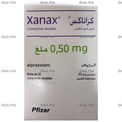 medicament XANAX0,5 MGBoîte de 30 maroc