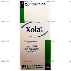 medicament XOLA2%5 ml maroc