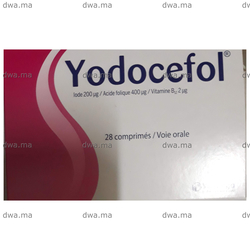 medicament YODOCEFOLBoite de 28 maroc