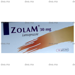 medicament ZOLAM30 mgBoîte de 14 maroc