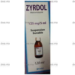 medicament ZYRDOL125 MG / 5 MLFlacon de 120 ml maroc