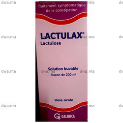 medicament LACTULAXFlacon de 200 ml maroc