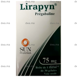 medicament LIRAPYN75 MGFlacon de 30 maroc