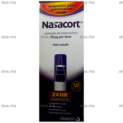medicament NASACORT55 µgFlacon de 120 doses maroc