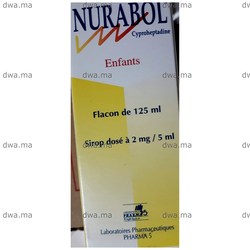 medicament NURABOL2 mg/5 mlFlacon de 125 ml maroc