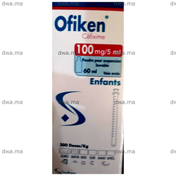 medicament OFIKEN100 MGFlacon de 60 ml maroc