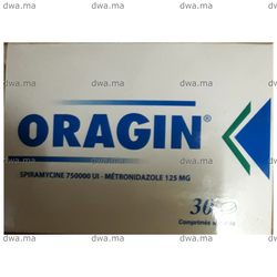 medicament ORAGIN0.75 MUI / 125 MGBoîte de 30 maroc