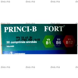 medicament PRINCI-B FORTBoîte de 30 maroc