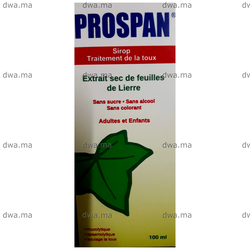 medicament PROSPAN SiropFlacon de 100 ML maroc