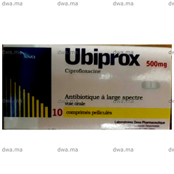 medicament UBIPROX500 MGBoite de 10 maroc