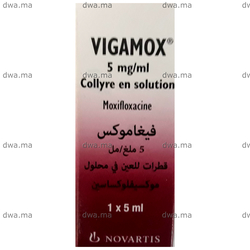 medicament VIGAMOXFlacon de 5 ml maroc
