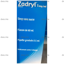 medicament ZADRYL1 MG / MLFlacon de 60 ml maroc